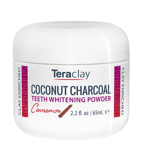 Coconut Charcoal Teeth Whitening Powder - Cinnamon