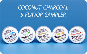 Coconut Charcoal 5-Piece Sample Set